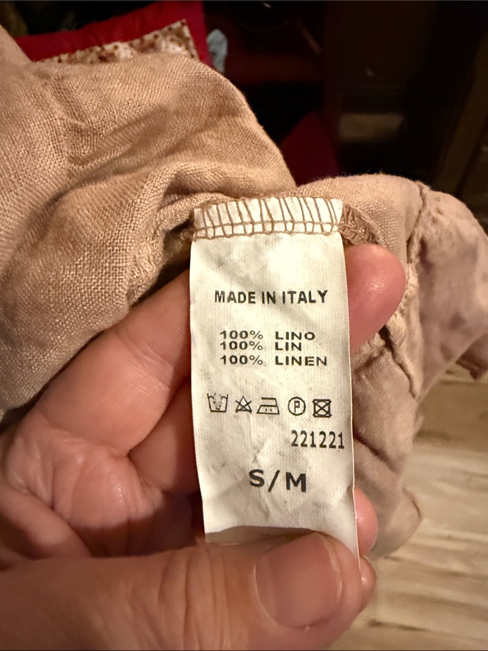 Splended Iris Italian Linen Dress